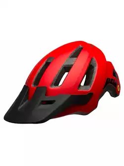 Kask rowerowy mtb BELL NOMAD matte red black 
