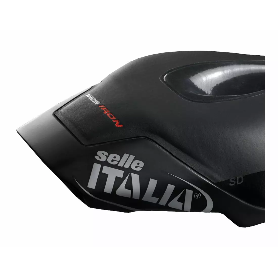 SELLE ITALIA siodełko rowerowe Iron Evo Superflow HD (id match - universal) twarde czarny SIT-031A501IKC010