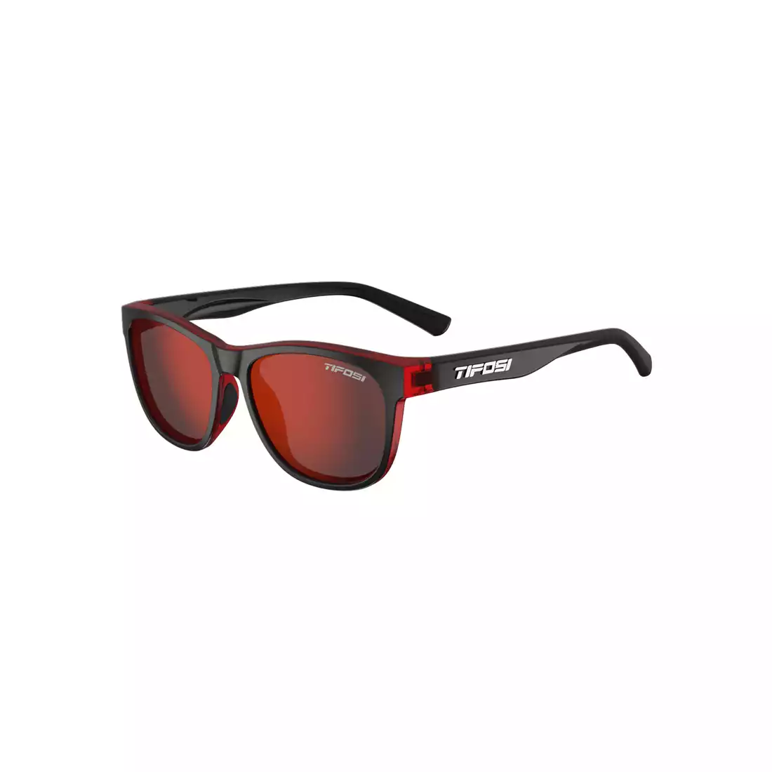 TIFOSI okulary sportowe swank crimson/onyx (Smoke Red 15,4%) TFI-1500409878