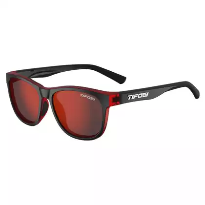 TIFOSI okulary sportowe swank crimson/onyx (Smoke Red 15,4%) TFI-1500409878