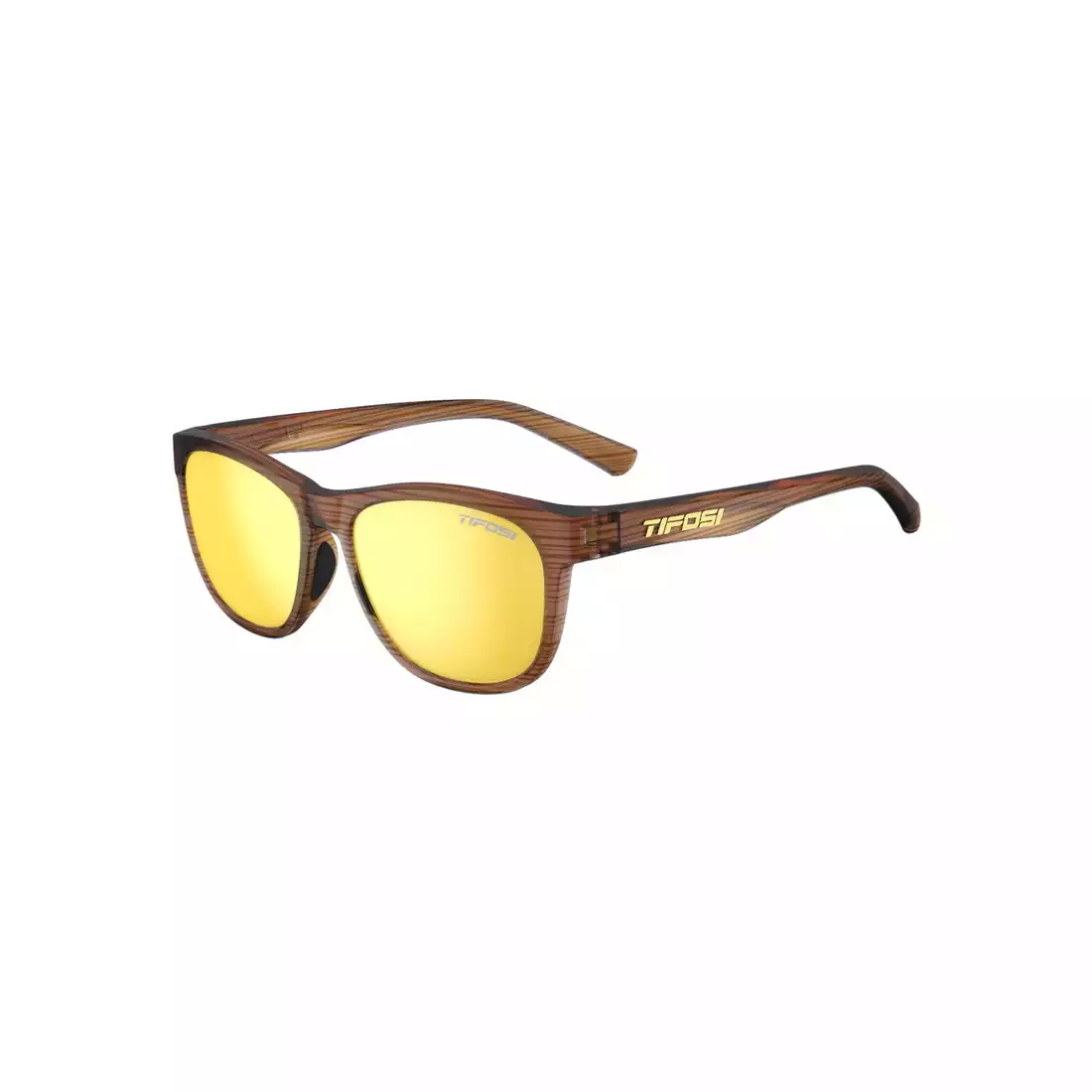 TIFOSI okulary sportowe swank woodgrain (Smoke Yellow) TFI-1500402374