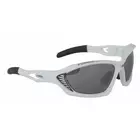 FORCE okulary rowerowe/sportowe MAX biało-czarne 90982