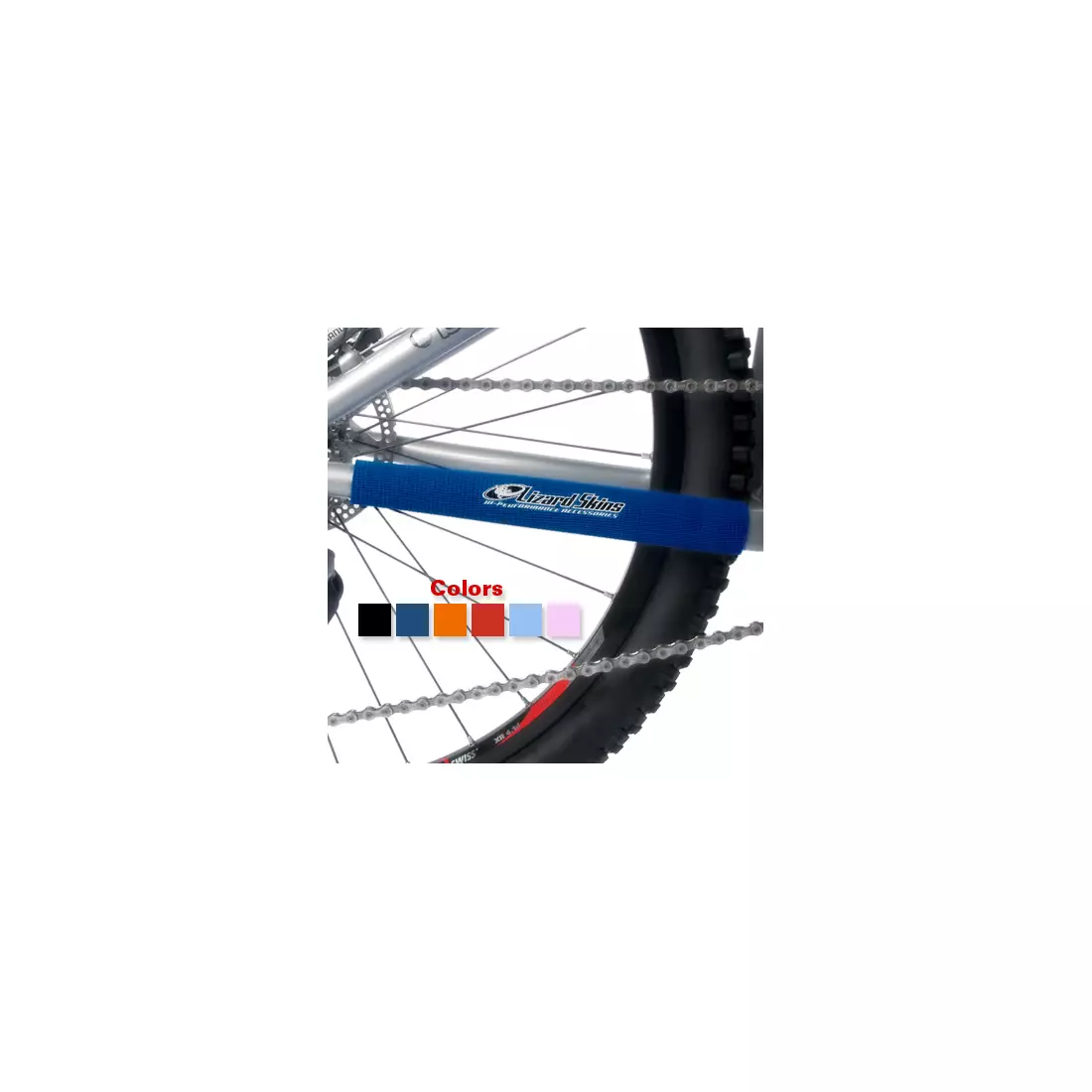 LIZARDSKINS osłona na ramę roweru jumbo (m) niebieski LZS-CHJDS400