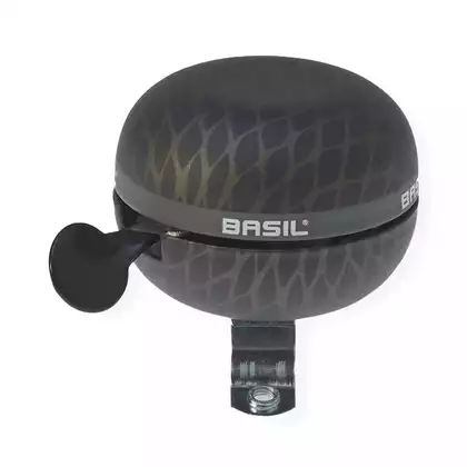 BASIL NOIR BELL Dzwonek rowerowy 60mm, black metallic 