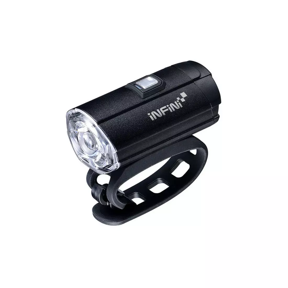 INFINI TRON 300 lumenów Black USB przednia lampka rowerowa I-281P-B