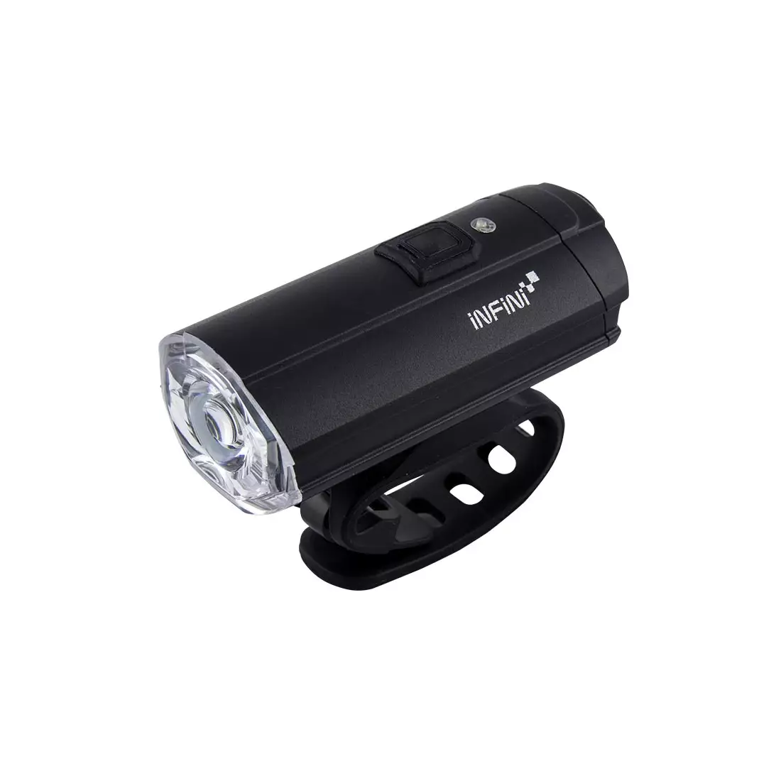 INFINI TRON 500 lumenów Black USB przednia lampka rowerowa I-282P-B