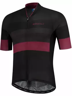 ROGELLI Peak koszulka rowerowa czarny-bordowy 001.328
