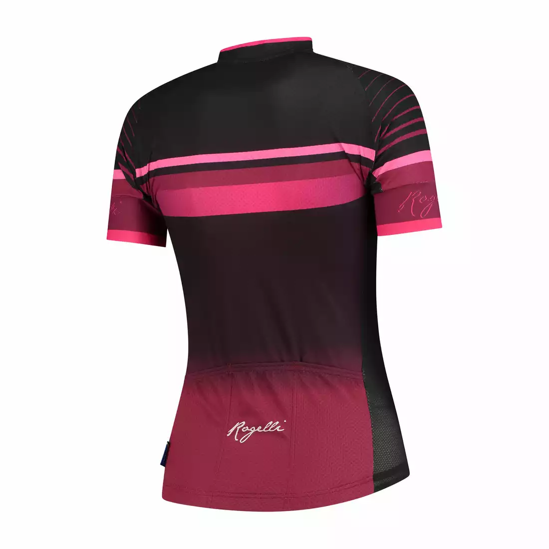 Rogelli Impress 010.161 damska koszulka rowerowa Bordowy/różowy