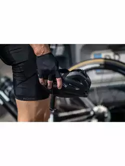 Rogelli Pure rękawiczki rowerowe Czarne 006.390