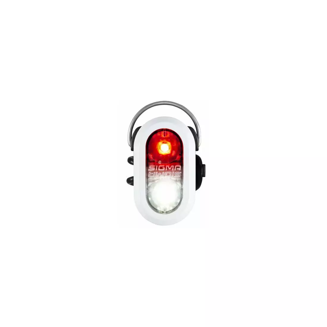 SIGMA lampka rowerowa przednia / tylna MICRO DUO WHITE, SIG-17251