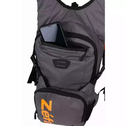 ZEFAL plecak rowerowy z bukłakiem hydro xc szary-pomarańczowy ZF-7056
