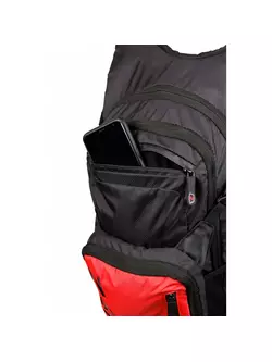 ZEFAL plecak rowerowy z bukłakiem hydro enduro czarny-czerwony ZF-7165