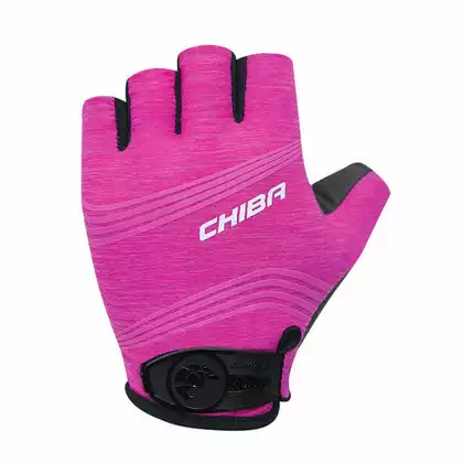 CHIBA rękawiczki rowerowe damskie lady super light różowy 3090220