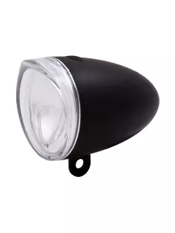 Lampka przednia SPANNINGA TRENDO XB 10 luxów/50 lumenów + bateria czarna SNG-H044320
