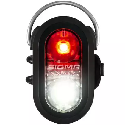 SIGMA MICRO DUO BLACK lampka rowerowa przednia / tylna SIG-17250