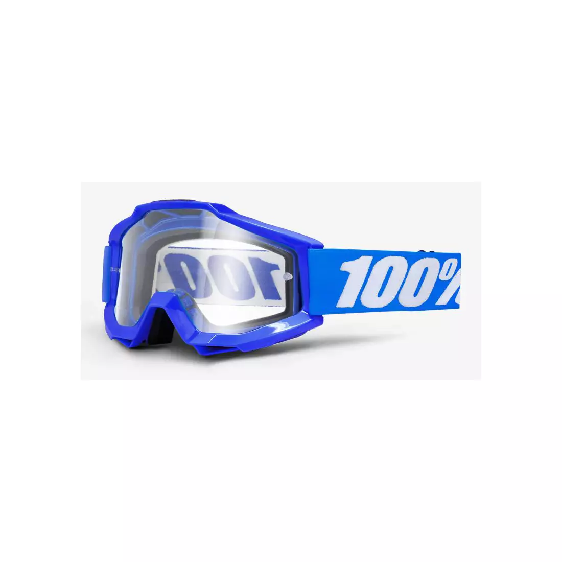 100% gogle rowerowe accuri reflex blue (szyba przezroczysta Anti-Fog) STO-50200-002-02