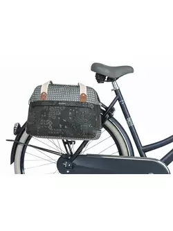 BASIL pojedyncza sakwa rowerowa tylna boheme carry all bag 18L charcoal BAS-18009