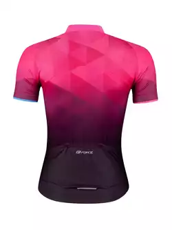 FORCE GEM koszulka rowerowa damska, różowa 