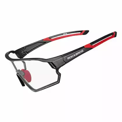 Rockbros 10135 okulary rowerowe / sportowe z fotochromem czarne