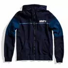 100% bluza sportowa męska emissary hooded zip navy STO-36029-015-10