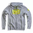 100% bluza sportowa męska syndicate hooded zip grey heather STO-36017-188-10