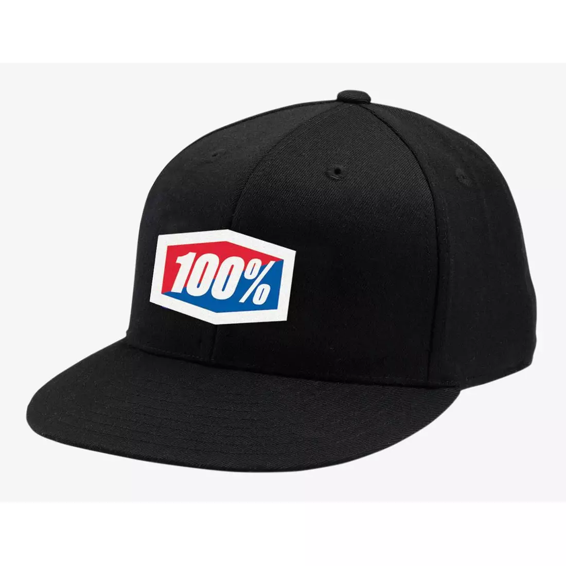 100% czapka z daszkiem official J-Fit flexfit hat black STO-20040-001-17