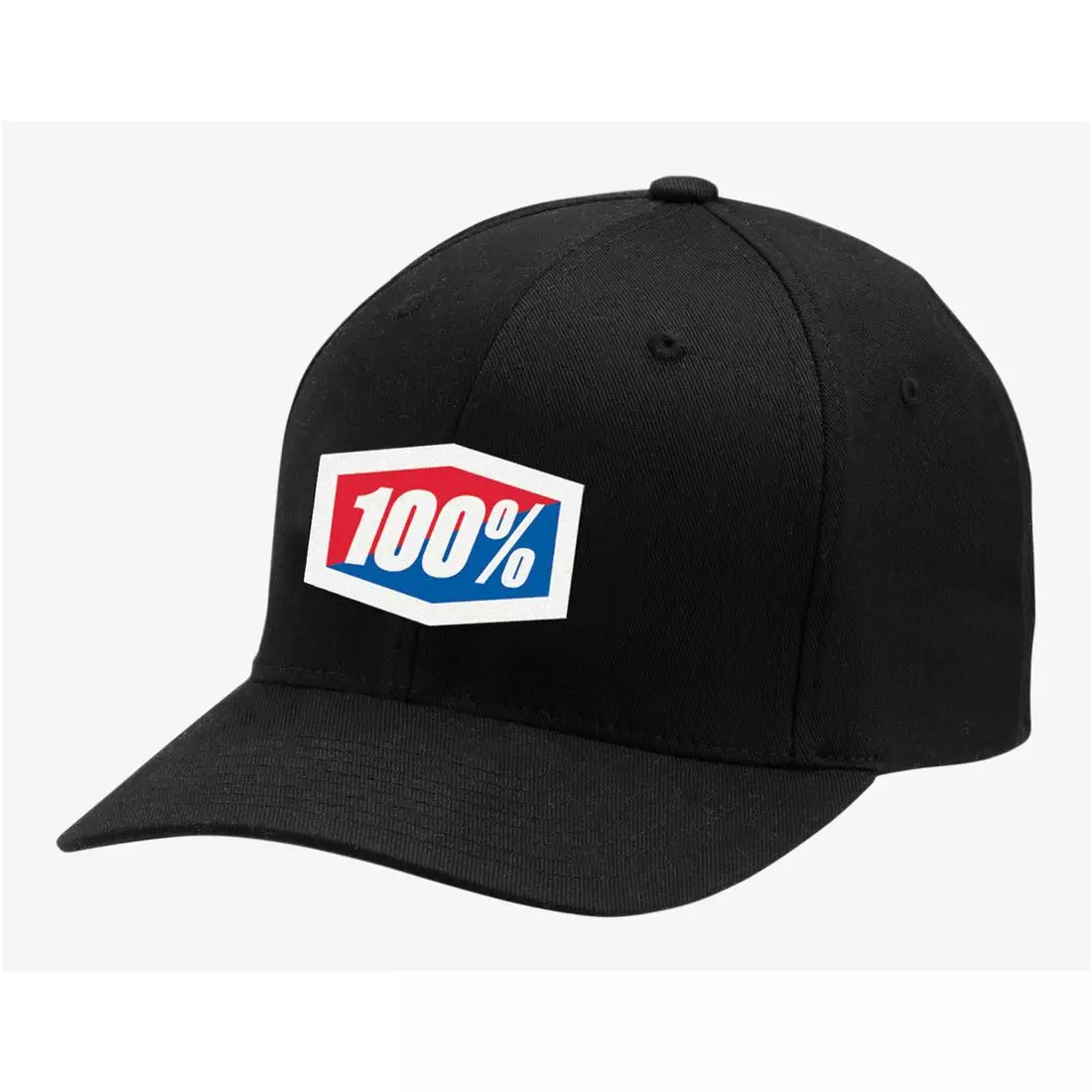 100% czapka z daszkiem official x-Fit  flexfit hat black STO-20037-001-17