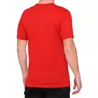 100% koszulka męska krótki rękaw botnet red STO-32110-003-10
