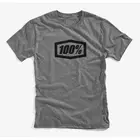 100% koszulka męska krótki rękaw essential gunmetal heather STO-32016-025-10