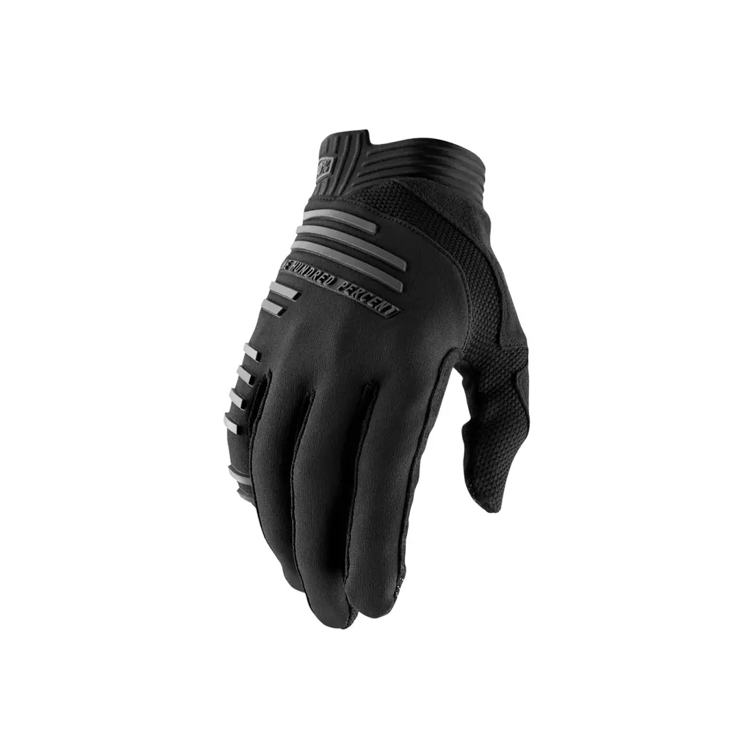 100% rękawiczki rowerowe r-core czarny STO-10017-001-12