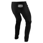 100% spodnie rowerowe męskie mtb r-core x black STO-43002-001-28