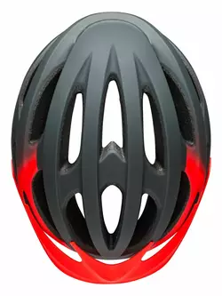 BELL kask rowerowy mtb drifter matte gloss gray infrared BEL-7116384