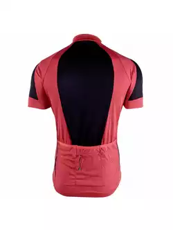 DEKO WHITE Koszulka rowerowa czerwony-czarny
