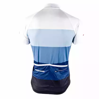DEKO męska koszulka rowerowa krótki rękaw Niebieska MNK-002-04
