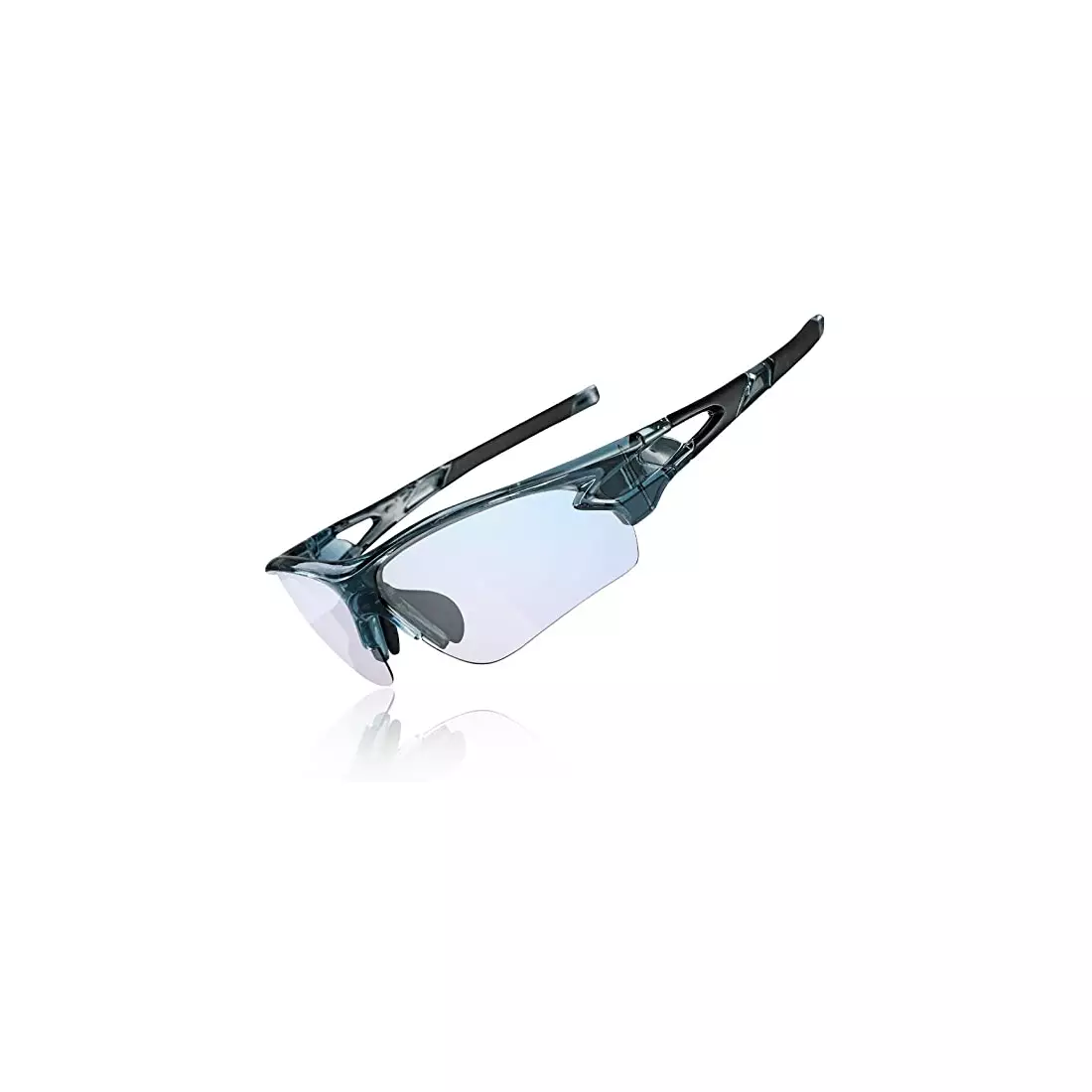 Rockbros 10068 okulary rowerowe / sportowe z fotochromem szare
