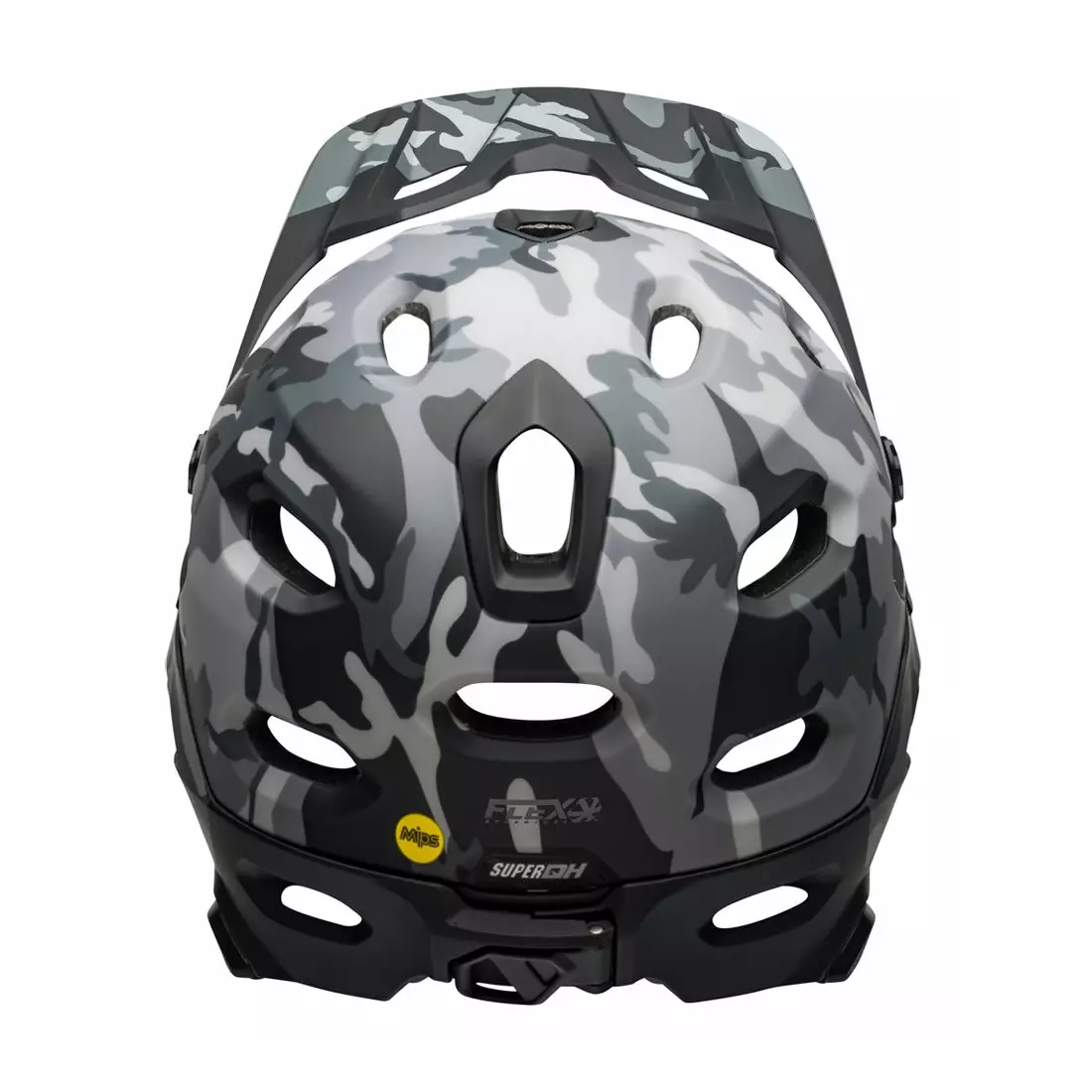 BELL SUPER DH MIPS SPHERICAL kask rowerowy full face, matte gloss black camo
