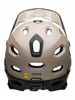 BELL SUPER DH MIPS SPHERICAL kask rowerowy full face, matte gloss sand black