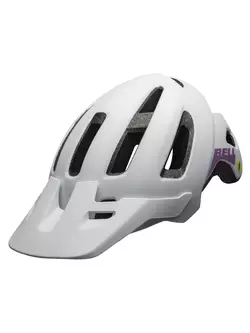 BELL damski kask rowerowy mtb nomad w integrated mips matte white purple BEL-7118735