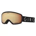 GIRO damskie gogle zimowe narciarskie/snowboardowe millie black core light (szyba VIVID COPPER 21% S2) GR-7119830