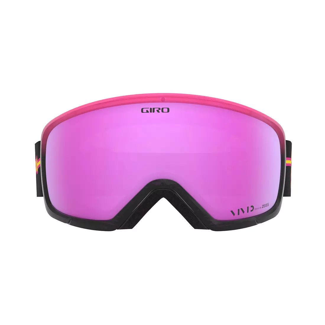 GIRO damskie gogle zimowe narciarskie/snowboardowe millie pink neon lights (VIVID PINK 32% S2) GR-7119832