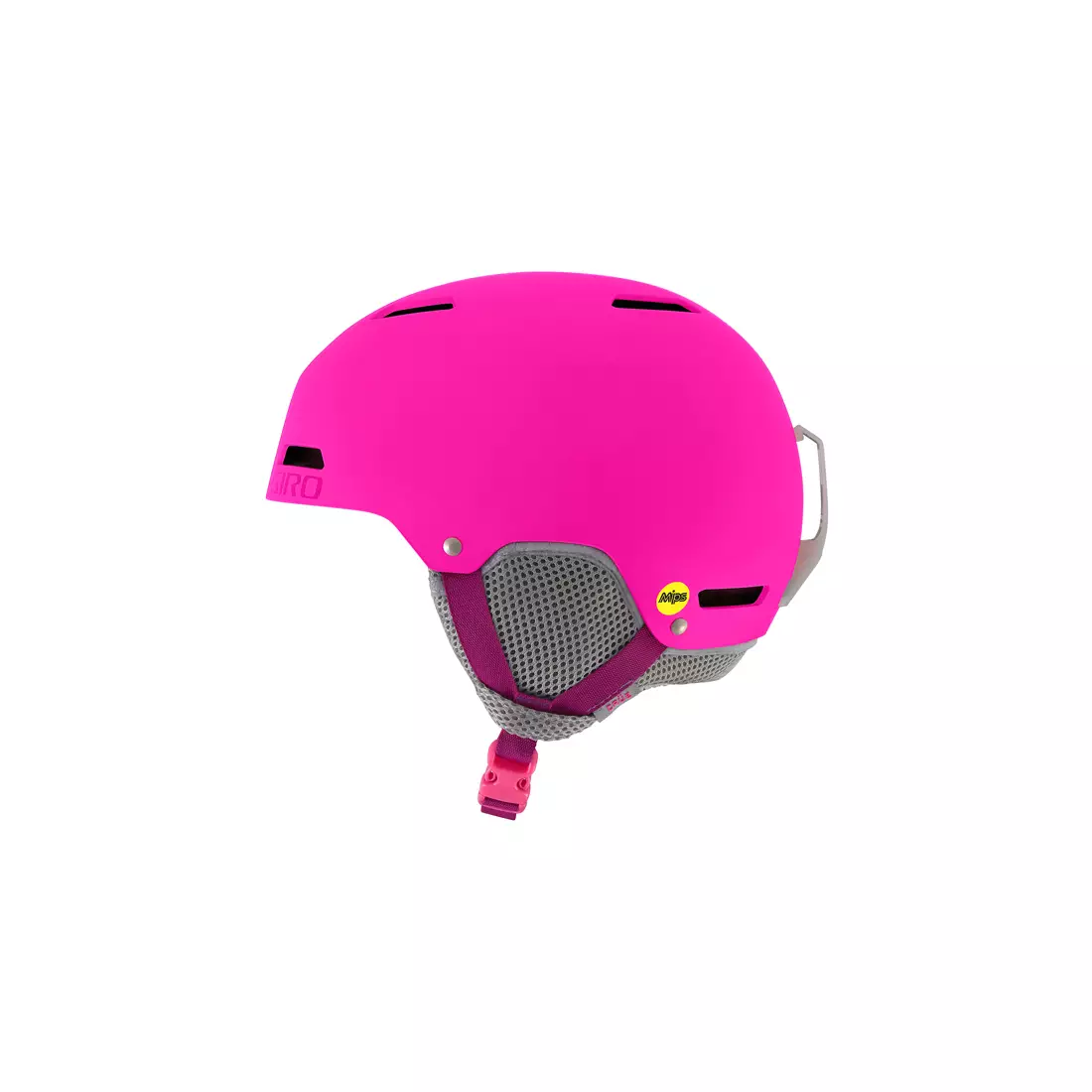 GIRO dziecięcy kask zimowy narciarski/snowboardowy crue mips matte bright pink GR-7094079