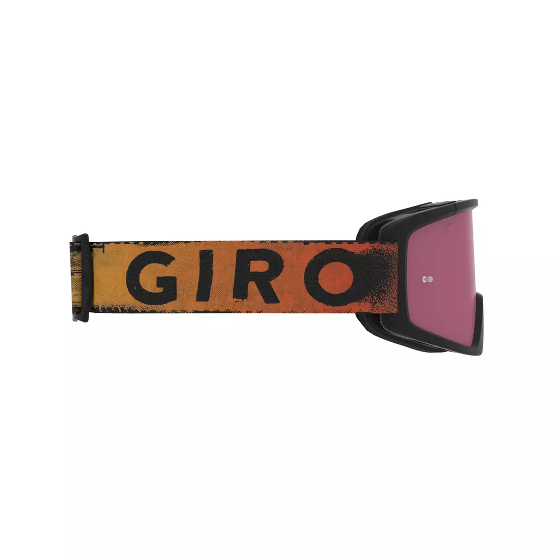GIRO gogle rowerowe tazz mtb black red hypnotic (szyba kolorowa VIVID-Carl Zeiss TRAIL + Szyba Przeźroczysta 99% S0) GR-7114191