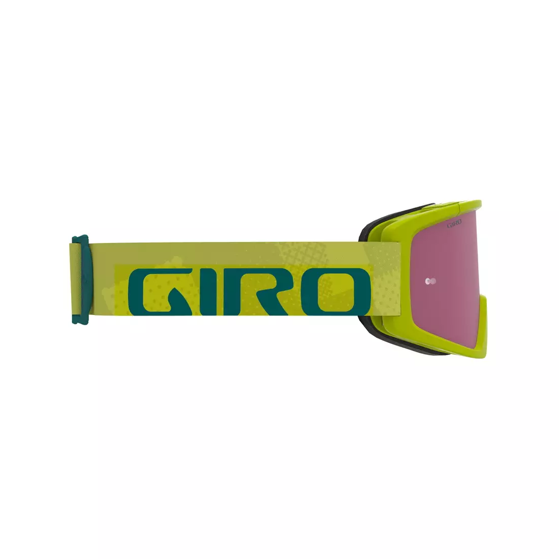GIRO gogle rowerowe tazz mtb citron fanatic (szyba kolorowa VIVID-Carl Zeiss TRAIL + Szyba Przeźroczysta 99% S0) GR-7114192