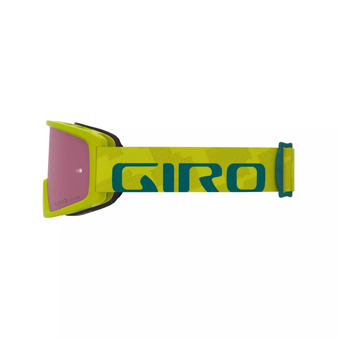 GIRO gogle rowerowe tazz mtb citron fanatic (szyba kolorowa VIVID-Carl Zeiss TRAIL + Szyba Przeźroczysta 99% S0) GR-7114192