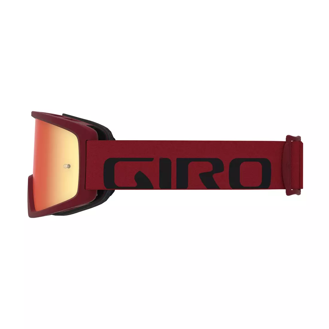 GIRO gogle rowerowe tazz mtb red black (szyba kolorowa VIVID-Carl Zeiss TRAIL + szyba Przeźroczysta 99% S0) GR-7114194