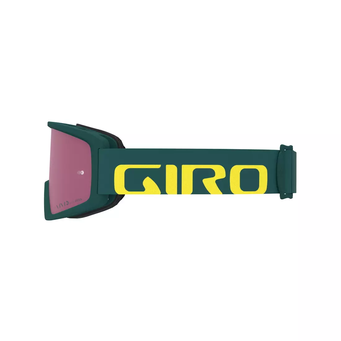 GIRO gogle rowerowe tazz mtb true spruce citron (szyba kolorowa VIVID-Carl Zeiss TRAIL + szyba Przeźroczysta S0) GR-7114195
