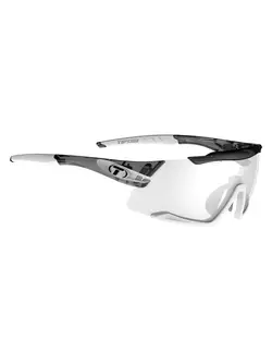 TIFOSI okulary sportowe fotochromowe aethon fototec crystal smoke/white (Light Night photochrome 75,9%-27,7%) TFI-1580302831