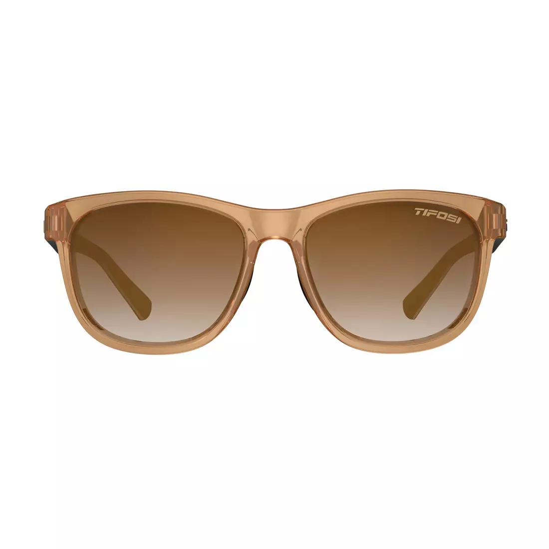 TIFOSI okulary sportowe swank crystal brown/onyx (Brown Gradient 14,2%) TFI-1500408179