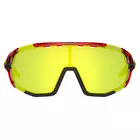TIFOSI okulary sportowe z wymiennymi szkłami sledge clarion crystal red (Clarion Yellow, AC Red, Clear) TFI-1630109827