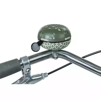 BASIL dzwonek rowerowy boheme 80mm forest green B-50521